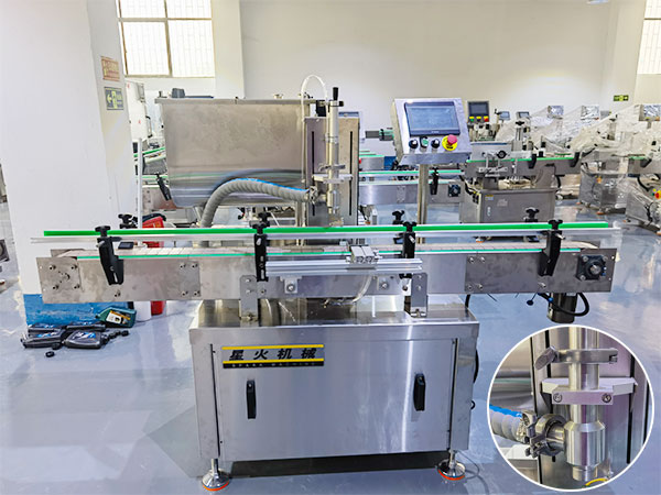 小型辣椒酱自动灌装机