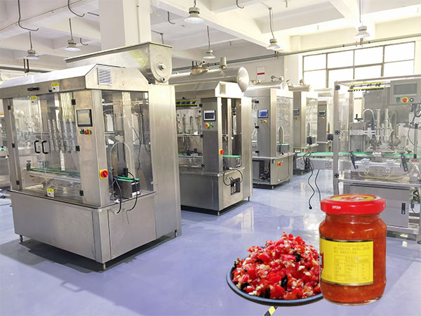 小型辣椒酱自动灌装机
